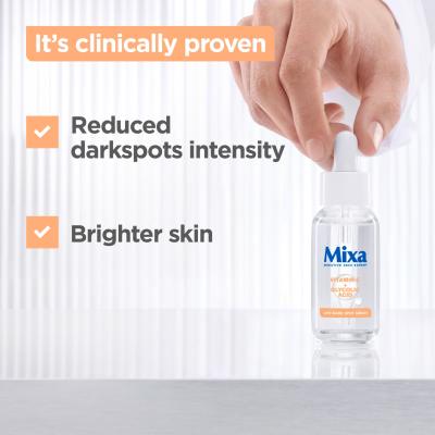 Mixa Vitamin C + Glycolic Acid Anti-Dark Spot Serum Arcszérum nőknek 30 ml