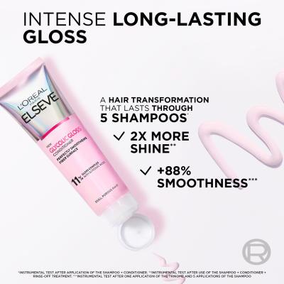 L&#039;Oréal Paris Elseve Glycolic Gloss Conditioner Hajkondicionáló nőknek 150 ml