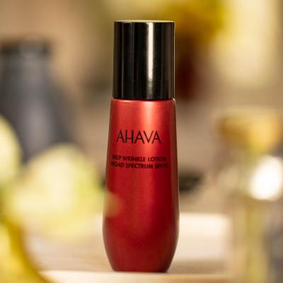 AHAVA Apple Of Sodom Advanced Deep Wrinkle Lotion SPF30 Nappali arckrém nőknek 50 ml