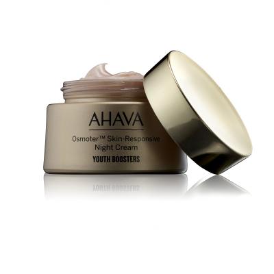 AHAVA Youth Boosters Osmoter Skin-Responsive Night Cream Éjszakai szemkörnyékápoló krém nőknek 50 ml