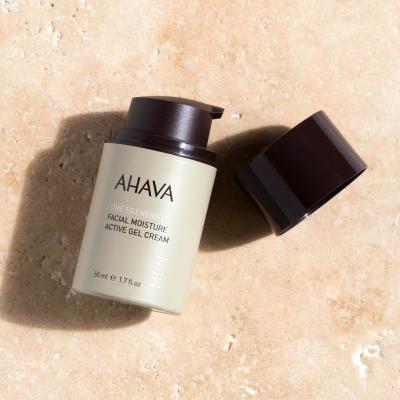 AHAVA Men Time To Energize Facial Moisture Active Gel Cream Nappali arckrém férfiaknak 50 ml