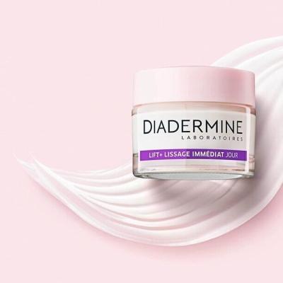 Diadermine Lift+ Instant Smoothing Anti-Age Day Cream Nappali arckrém nőknek 50 ml