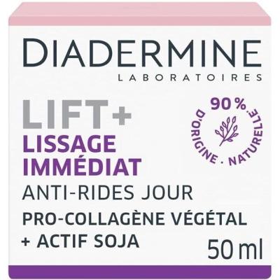 Diadermine Lift+ Instant Smoothing Anti-Age Day Cream Nappali arckrém nőknek 50 ml