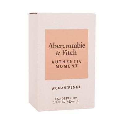 Abercrombie &amp; Fitch Authentic Moment Eau de Parfum nőknek 50 ml sérült doboz