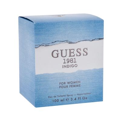 GUESS Guess 1981 Indigo Eau de Toilette nőknek 100 ml sérült flakon