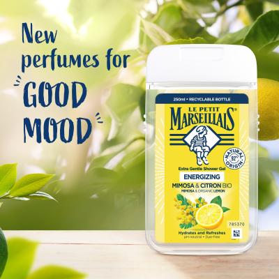 Le Petit Marseillais Extra Gentle Shower Gel Mimosa &amp; Bio Lemon Tusfürdő 250 ml