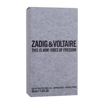 Zadig &amp; Voltaire This is Him! Vibes of Freedom Eau de Toilette férfiaknak 50 ml