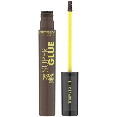 Catrice Super Glue Brow Styling Gel Szemöldökformázó zselé és pomádé nőknek 4 ml Változat 030 Deep Brown