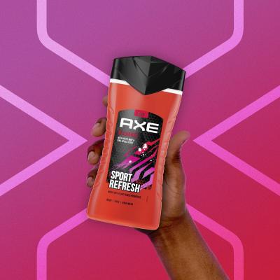 Axe Recharge Arctic Mint &amp; Cool Spices Tusfürdő férfiaknak 400 ml