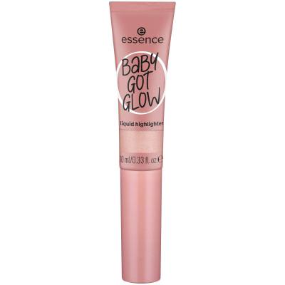 Essence Baby Got Glow Liquid Highlighter Highlighter nőknek 10 ml Változat 20 Rose And Shine