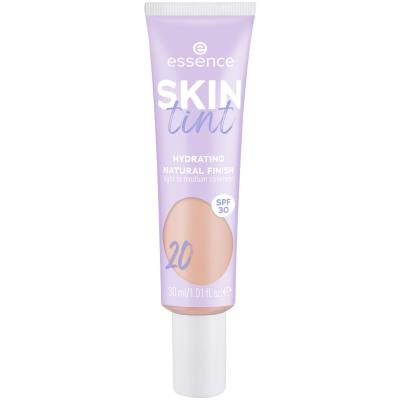 Essence Skin Tint Hydrating Natural Finish SPF30 Alapozó nőknek 30 ml Változat 20