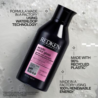 Redken Acidic Color Gloss Sulfate-Free Shampoo Sampon nőknek 300 ml