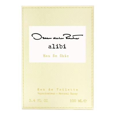 Oscar de la Renta Alibi Eau So Chic Eau de Toilette nőknek 100 ml