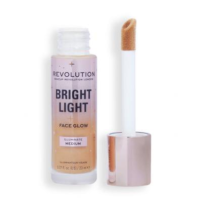 Makeup Revolution London Bright Light Face Glow Alapozó nőknek 23 ml Változat Illuminate Medium