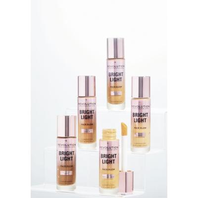 Makeup Revolution London Bright Light Face Glow Alapozó nőknek 23 ml Változat Illuminate Medium