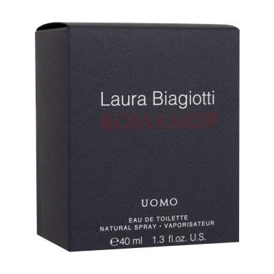 Laura Biagiotti Romamor Uomo Eau de Toilette férfiaknak 40 ml