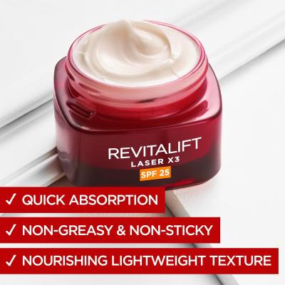 L&#039;Oréal Paris Revitalift Laser Pure Retinol Night Serum Ajándékcsomagok Revitalift Laser Pure Retinol Night Serum éjszakai arcszérum 50 ml + Revitalift Laser X3 SPF25 nappali arckrém 50 ml