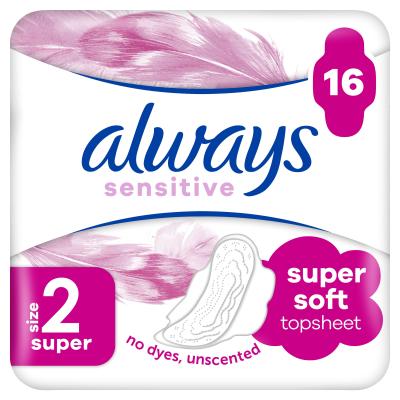 Always Sensitive Super Plus Egészségügyi betét nőknek Szett