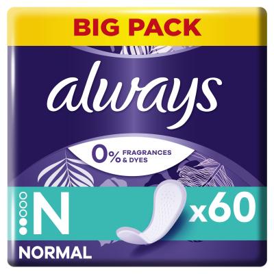 Always Daily Normal Tanga egészségügyi betét nőknek Szett