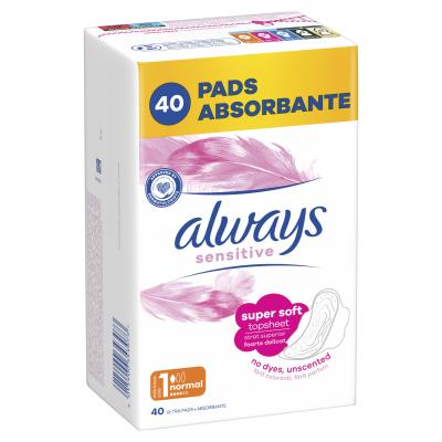 Always Sensitive Normal Plus Egészségügyi betét nőknek Szett