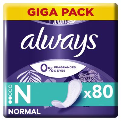 Always Daily Normal Tanga egészségügyi betét nőknek Szett