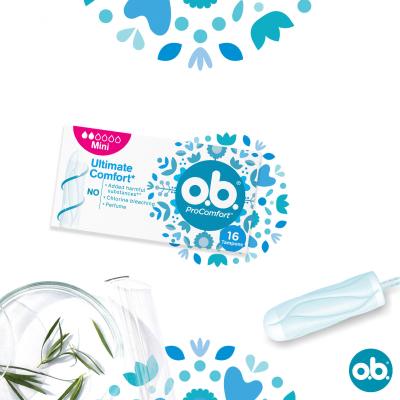 o.b. ProComfort Mini Tampon nőknek Szett