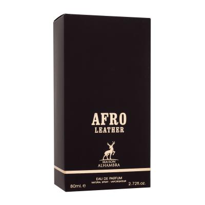 Maison Alhambra Afro Leather Eau de Parfum férfiaknak 80 ml