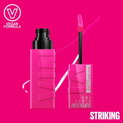 Maybelline Superstay Vinyl Ink Liquid Rúzs nőknek 4,2 ml Változat 150 Striking