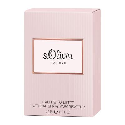 s.Oliver For Her Eau de Toilette nőknek 30 ml sérült doboz