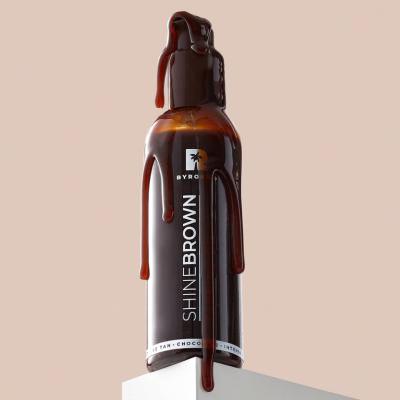 Byrokko Shine Brown Chocolate Tanning Oil Fényvédő készítmény testre nőknek 145 ml