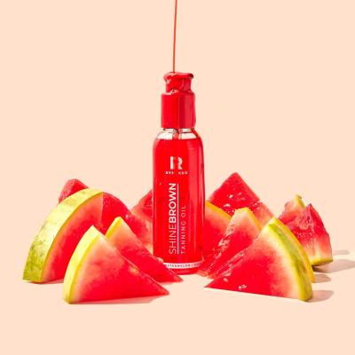 Byrokko Shine Brown Watermelon Tanning Oil Fényvédő készítmény testre nőknek 145 ml