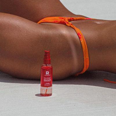 Byrokko Shine Brown Watermelon 2-Phase Super Tanning Spray Fényvédő készítmény testre nőknek 104 ml