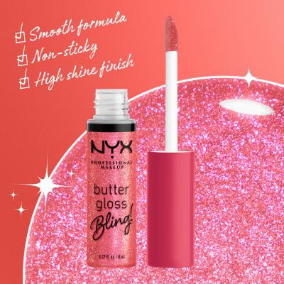 NYX Professional Makeup Butter Gloss Bling Szájfény nőknek 8 ml Változat 05 She Got Money