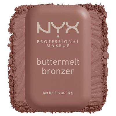 NYX Professional Makeup Buttermelt Bronzer Bronzosító nőknek 5 g Változat 04 Butta Biscuit