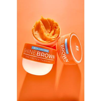 Byrokko Shine Brown Beta Carotene Tanning Maximiser Fényvédő készítmény testre nőknek 200 ml