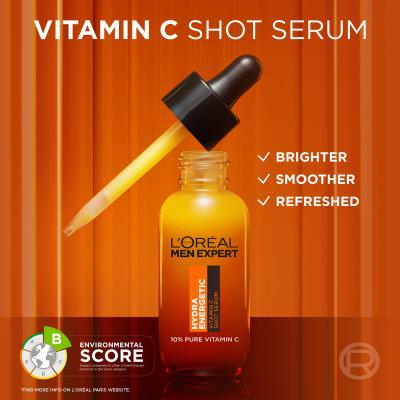 L&#039;Oréal Paris Men Expert Hydra Energetic Vitamin C Shot Serum Arcszérum férfiaknak 30 ml