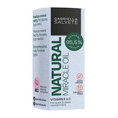 Gabriella Salvete Natural Nail Care Natural Miracle Oil Körömápolás nőknek 11 ml