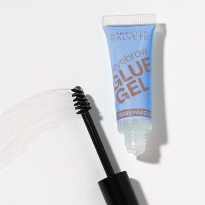 Gabriella Salvete Denim Story Brow Style Eyebrow Glue Gel Szemöldökspirál nőknek 6 ml Változat Transparent