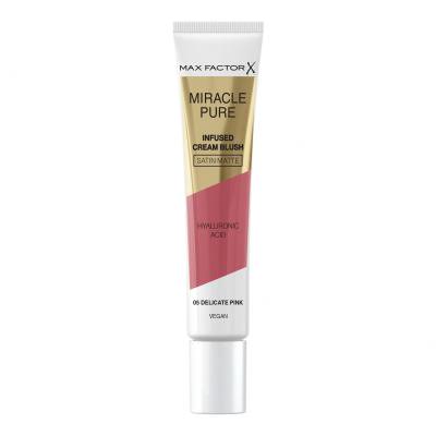 Max Factor Miracle Pure Infused Cream Blush Pirosító nőknek 15 ml Változat 05 Delicate Pink