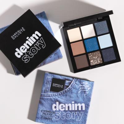 Gabriella Salvete Denim Story Eyeshadow Palette Szemhéjfesték nőknek 34 g