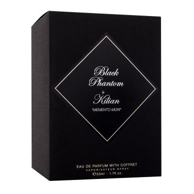 By Kilian The Cellars Black Phantom &quot;MEMENTO MORI&quot; Ajándékcsomagok eau de parfum 50 ml + parfümtartó