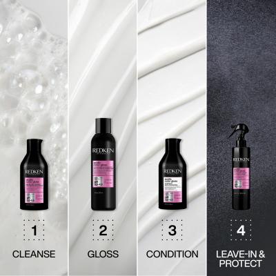 Redken Acidic Color Gloss Dream Big Ajándékcsomagok Acidic Color Gloss sampon 300 ml + Acidic Color Gloss hajkondicionáló 300 ml + Acidic Color Gloss Heat Protection Treatment hővédő spray 190 ml