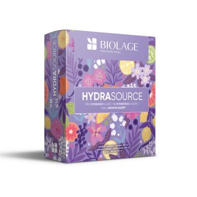 Biolage Hydra Source Ajándékcsomagok Hydra Source sampon 250 ml + Hydra Source hajkondicionáló 200 ml + All-In-One Multi-Benefit Oil hajápoló olaj 125 ml