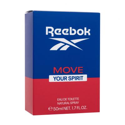 Reebok Move Your Spirit Eau de Toilette férfiaknak 50 ml sérült doboz