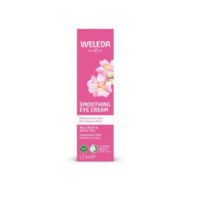 Weleda Wild Rose &amp; White Tea Smoothing Eye Cream Szemkörnyékápoló krém nőknek 12 ml