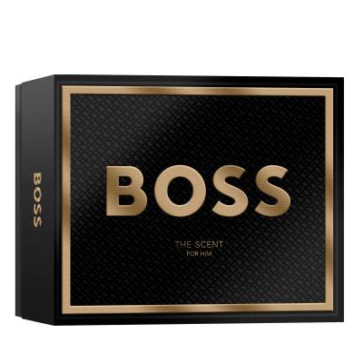 HUGO BOSS Boss The Scent SET1 Ajándékcsomagok eau de toilette 100 ml + eau de toilette 10 ml + tusfürdő 100 ml