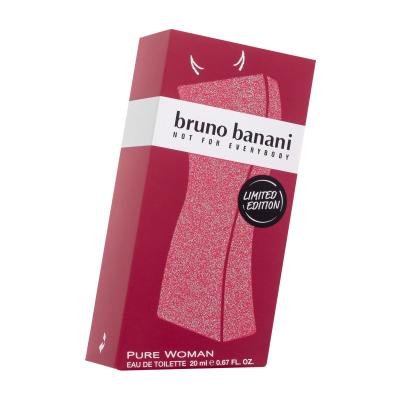 Bruno Banani Pure Woman Limited Edition Eau de Toilette nőknek 20 ml