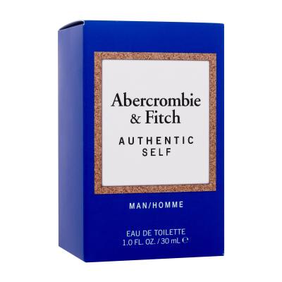 Abercrombie &amp; Fitch Authentic Self Eau de Toilette férfiaknak 30 ml sérült doboz