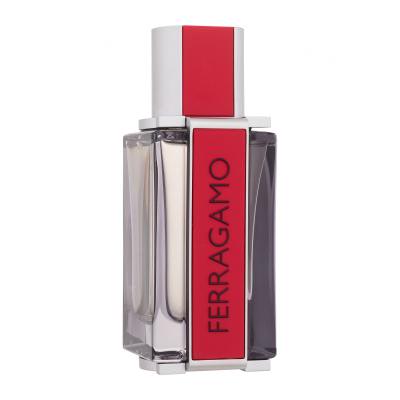 Ferragamo Ferragamo Red Leather Eau de Parfum férfiaknak 50 ml sérült doboz