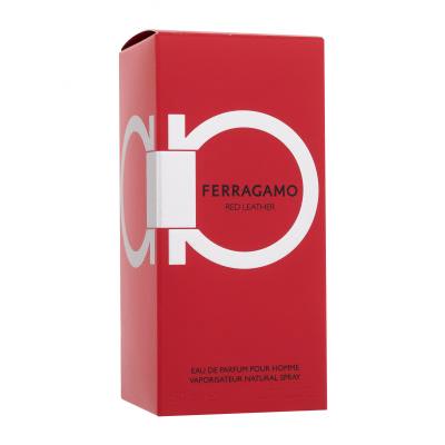 Ferragamo Ferragamo Red Leather Eau de Parfum férfiaknak 50 ml sérült doboz